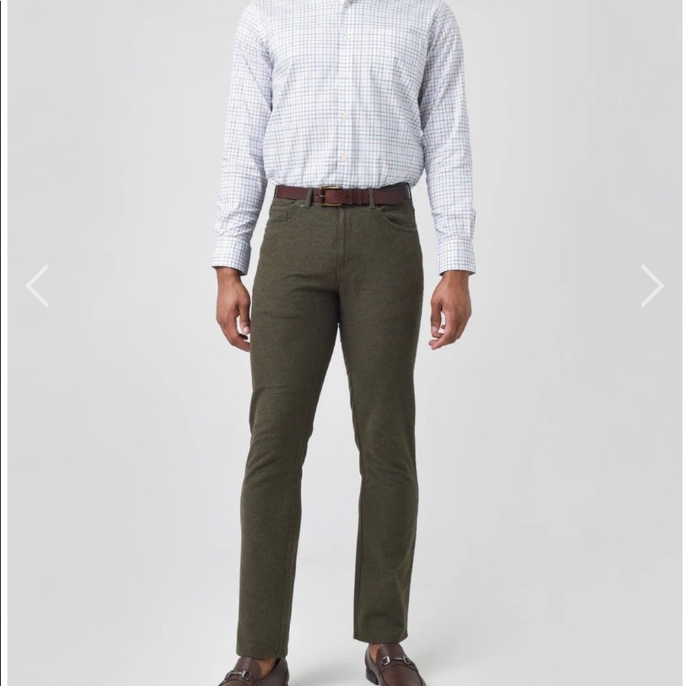 Peter Miller Crown Men’s Cotton Flannel Five Pocket Pants